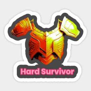 Burning Heard Survivor Sticker